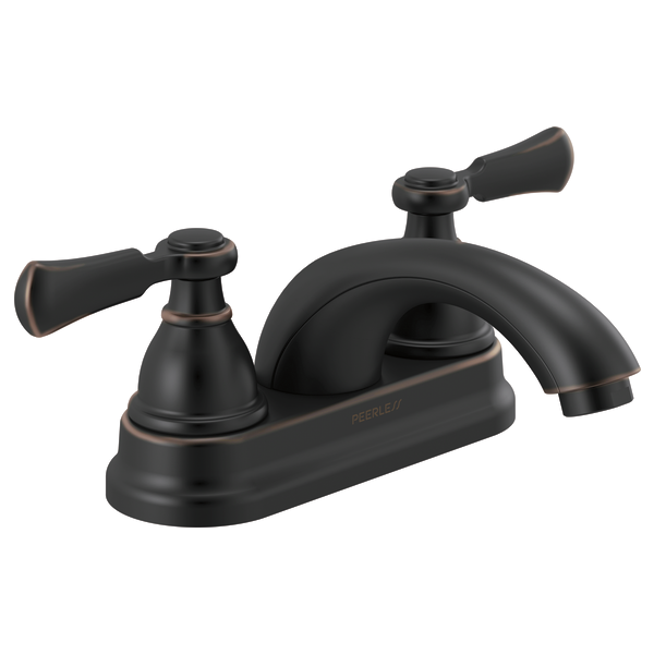 Peerless Faucets Elmhurst Two-Handle Centerset Bath Low Arc Faucet