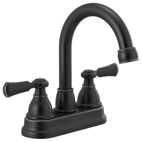 Peerless Faucets Elmhurst Two-Handle Centerset Bath Arc Faucet