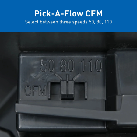 Panasonic FV-0511VFL1 WhisperFit DC Remodeling Fan/Led Light