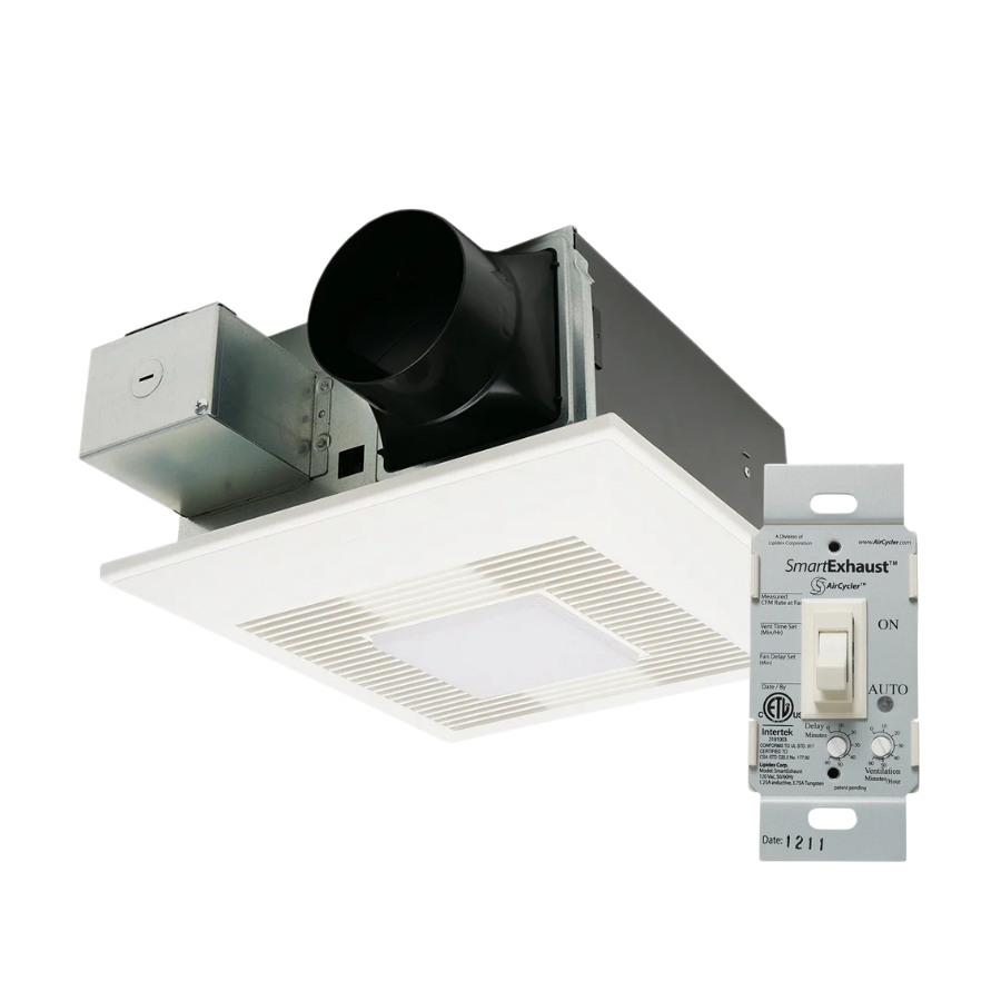 Panasonic WhisperFit Remodeling Fan/Light with Delay Timer Switch Bundle