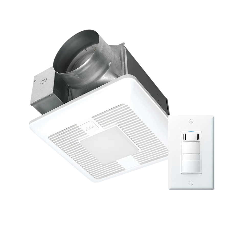 Panasonic WhisperGreen Variable CFM Fan/Light with Condensation Sensor Bundle