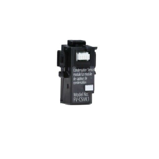 Black Panasonic FV-CSVK1 condensation sensor module with mounting bracket and label.
