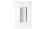 Panasonic FV-WCSW31-W 3 Function On/Off Wall Switch for Fan/Light/Night Light, White