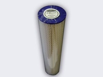 Sterling Water Treatment PP Series 4.5 inch by 10 inch Polyester Pleated Sediment Cartridge, 20 Micron Rating - Case of 9 - PPJ1020-9