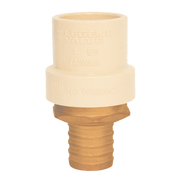 Legend Valve 1" PEX x CPVC No Lead Adapter in Forged Brass - 302-425NL