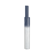 Freud 3/16" diameter single flute straight router bit with gray and silver finish.