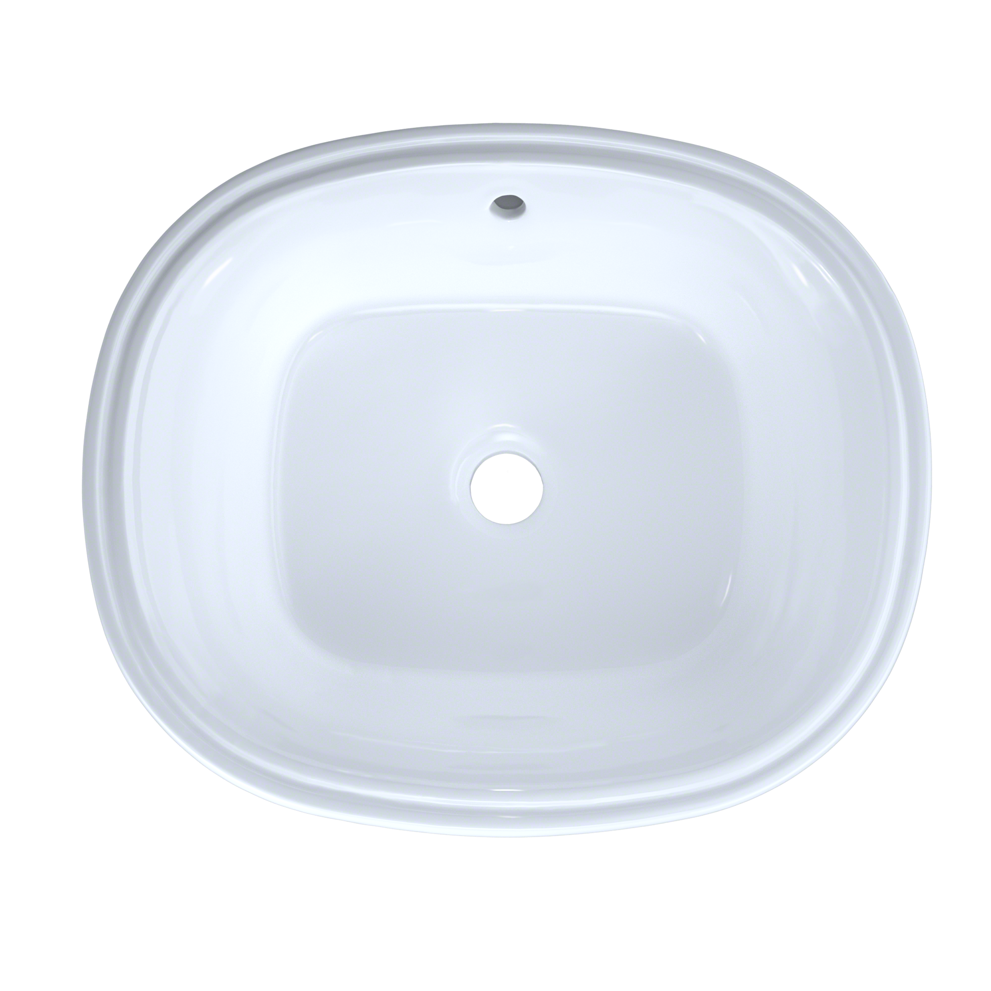 Toto Maris 17-5/8" X 14-9/16" Oval Undermount Bathroom Sink With CeFiONtect, Cotton White