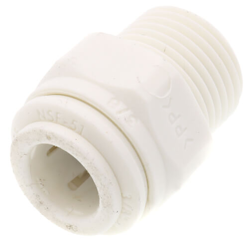 3/8" Tube OD x 3/8" NPFT Male Connector - PP011223W-US