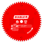 Diablo D0860S 8-1/2 in. x 60 Tooth Fine Finish Saw Blade - 5 Pack