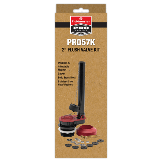 FLUIDMASTER PRO57K 2"COMPLETE FLUSH VALVE KIT