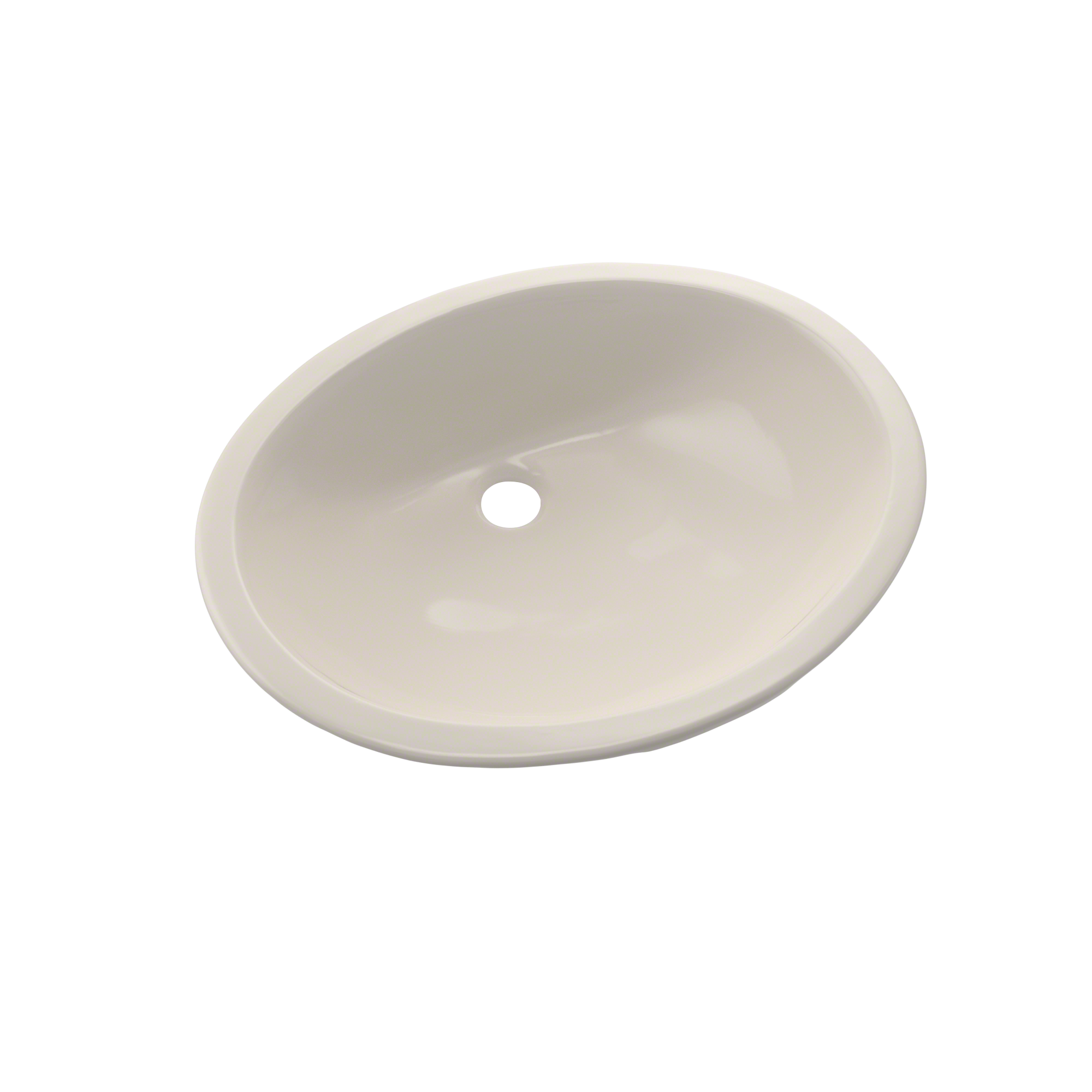 Toto LT579G#12 Rendezvous Oval Undermount Bathroom Sink with CeFiONtect: Sedona Beige - 2 pack