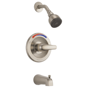 Peerless Faucets Core Tub & Shower Trim Kit with Red/Blue Indicator