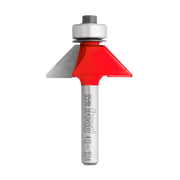 Freud 40-104 chamfer bit with red cutting head and metal shank marked with model number.