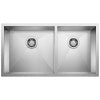 Blanco 443054: Quatrus R0 1-3/4 Bowl Sink