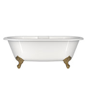 Victoria & Albert Cheshire 69" x 31" Freestanding Soaking Bathtub in Polished Brass - CHE-N-SW-OF+FT-CHE-PB