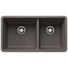 Blanco 443118: Precis 1-3/4 Bowl Sink - Volcano Gray
