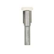 Freud 85-280 router bit with 3/4" diameter steel shank and white plastic bearing guide on top.