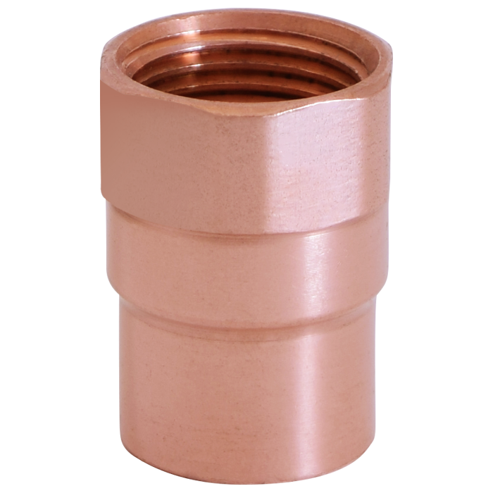 Legend Valve 3/8"" x 1/4" (ID) 1/2 x 1/4(OD) Copper Reducing FNPT Adapter, Reducing C x FNPT - 450-720