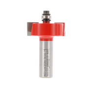 Freud 32-106 rabbeting bit with red cutting head and silver steel shank for router use.