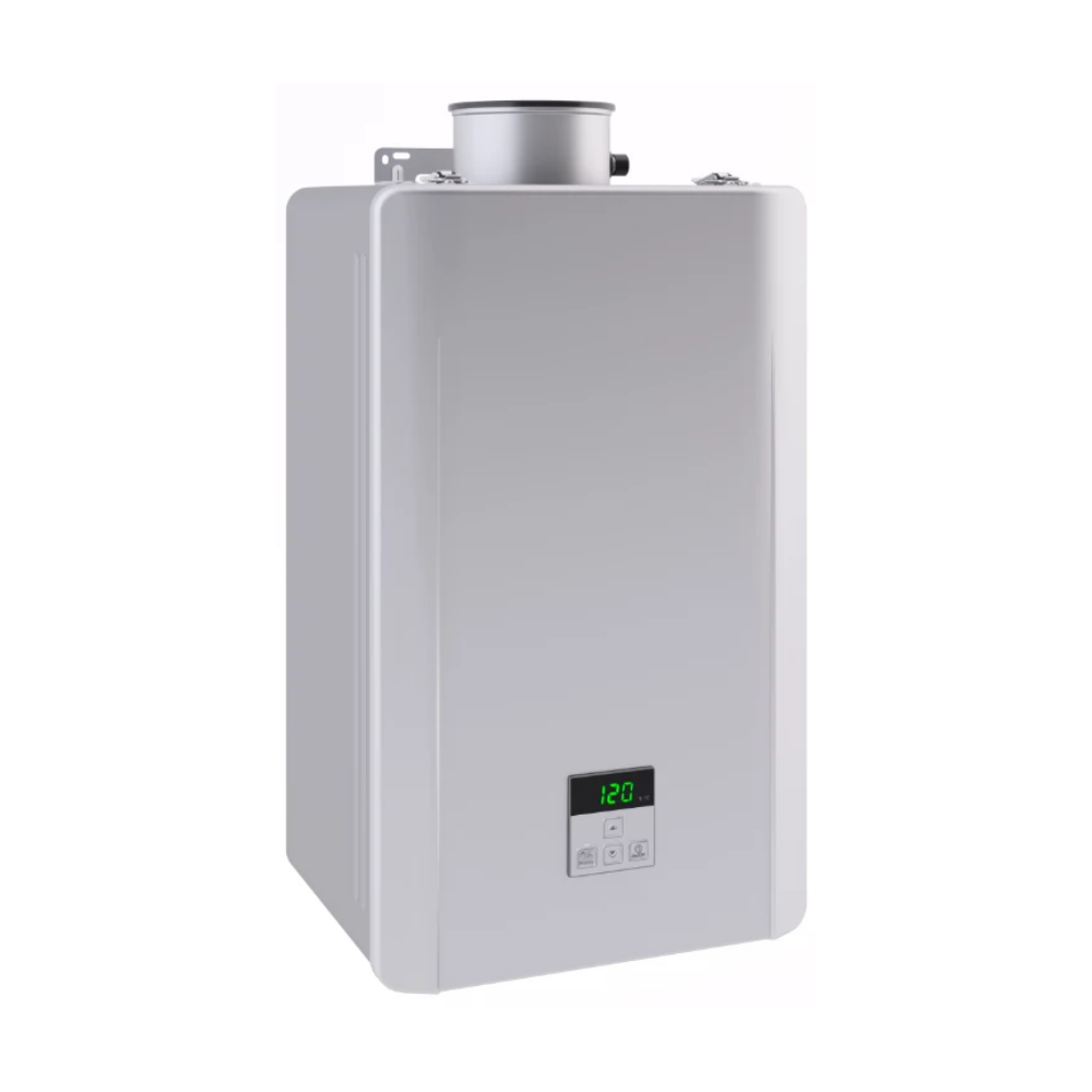 Rinnai RE Series 9.8 GPM 199,000 BTU Indoor Natural Gas Non-Condensing Tankless Water Heater - RE199IN