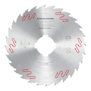 Freud LU1D08 300mm carbide-tipped circular saw blade with multiple cutting teeth around the perimeter and central mounting ho