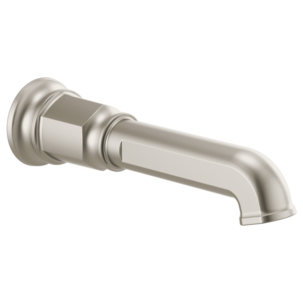 Brizo RP100328NK Invari Non-Diverter Tub Spout: Luxe Nickel
