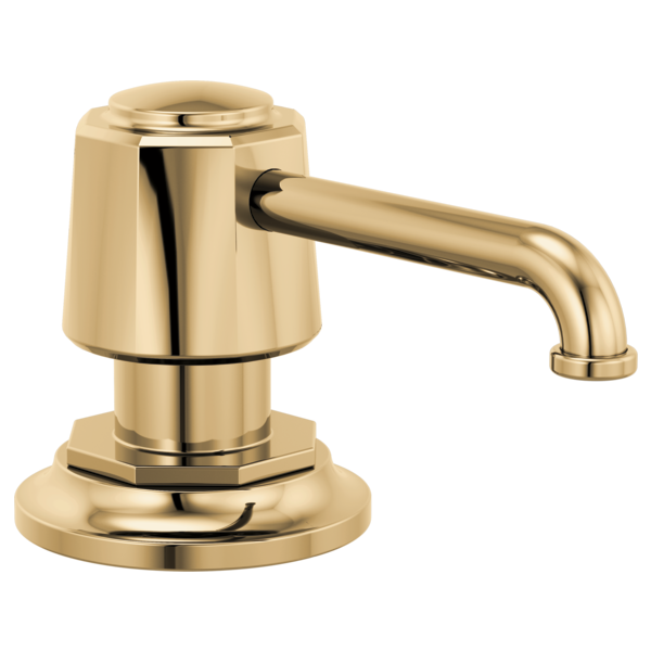 Brizo RP100487PG Rook Soap/Lotion Dispenser: Polished Gold