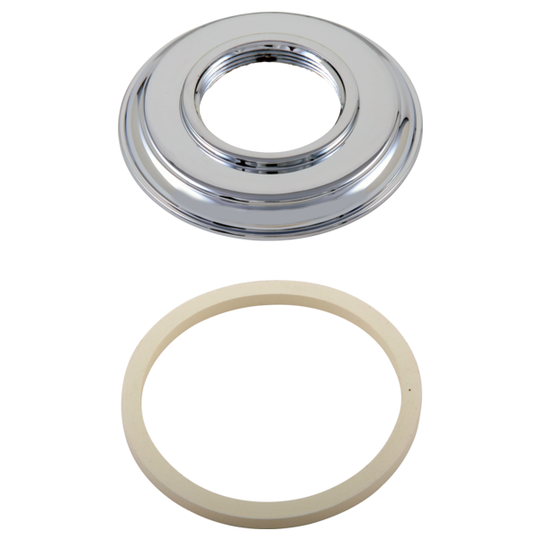 Delta RP23094 Handle Base w/ Gasket - Roman Tub in Chrome Finish