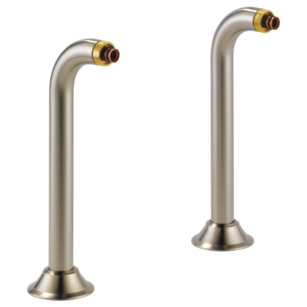 Brizo RP73765BN Traditional Deck Mount Tub Filler Risers: Brushed Nickel