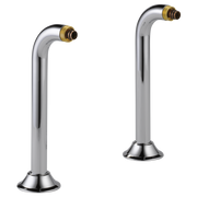 Brizo RP73765PC Traditional Deck Mount Tub Filler Risers: Chrome