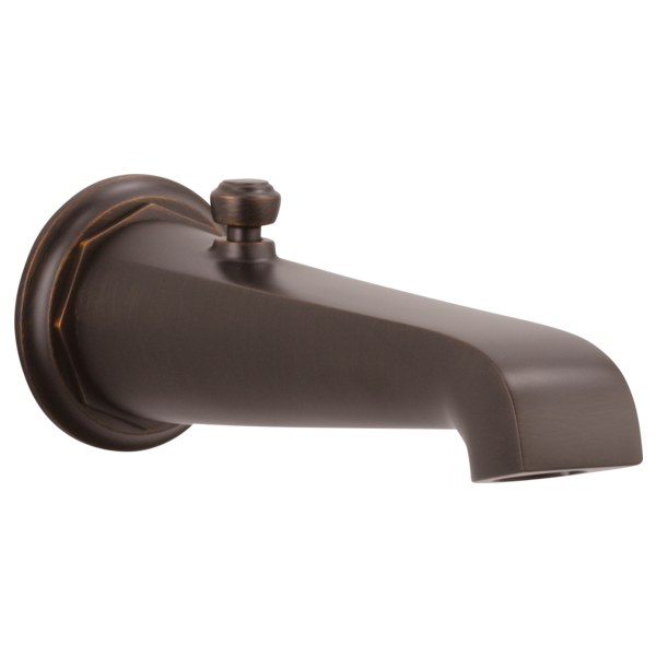 Brizo RP78581RB Rook Tub Spout - Pull-up Diverter: Venetian Bronze