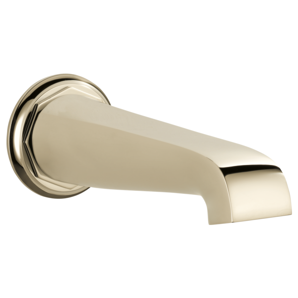 Brizo RP78582PN Rook Non-Diverter Tub Spout: Polished Nickel