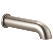 Brizo RP81435NK Universal Showering Linear Round Non-Diverter Tub Spout: Luxe Nickel