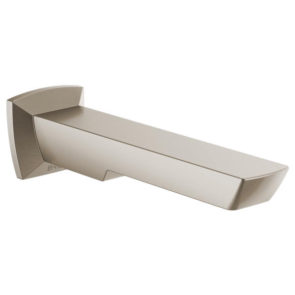 Brizo RP90567NK Vettis Non-Diverter Tub Spout: Luxe Nickel