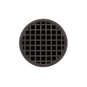 Infinity Drain 5" Round RQD 5-3I ORB Center Drain Kit: Oil Rubbed Bronze