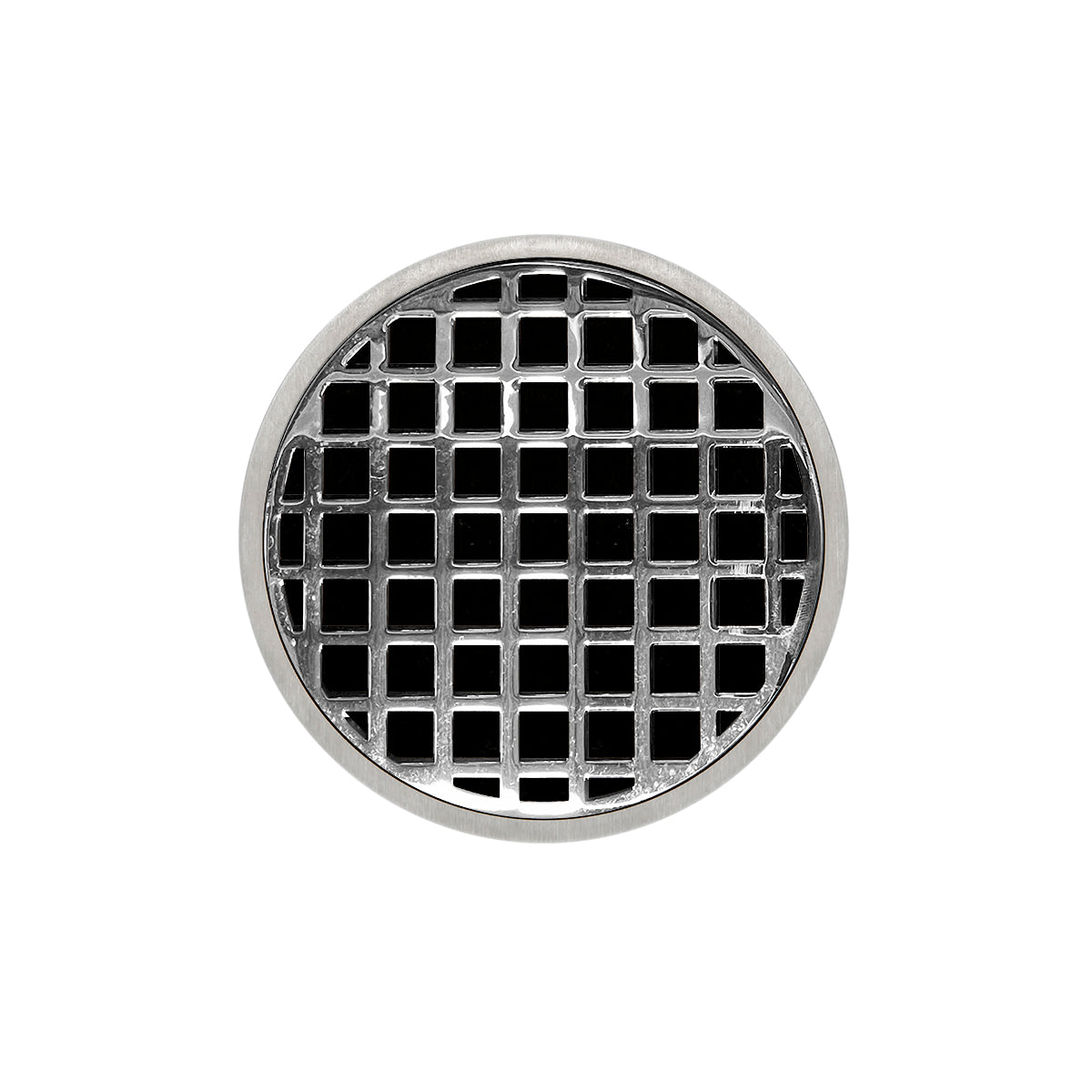 Infinity Drain 5" Round RQD 5-3P PS Center Drain Kit: Polished Stainless