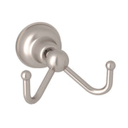 Rohl Arcana Arcana Double Robe Hook in Satin Nickel - CIS7DSTN