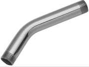 California Faucets 6" Brass Shower Arm in Satin Nickel - 9103-SN