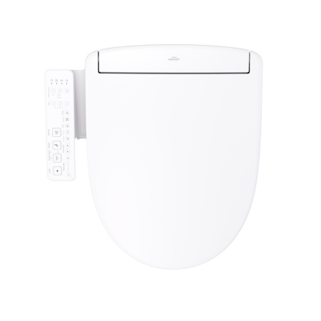 Toto S2 Washlet with Remote - Round in Cotton White