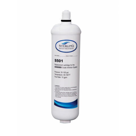 Sterling Water Treatment Scale Inhibitor Filter for S500SS - S501