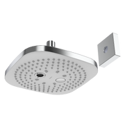 Toto G Series Square Two Spray Modes 8.5 inch 1.75 GPM Shower Head with COMFORT WAVE and WARM SPA, Polished Chrome - TBW02004U4#CP