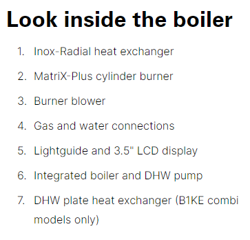 Viessmann 7722777 Vitodens 100-W B1KE-199 199,000 BTU High Efficiency Combination Boiler