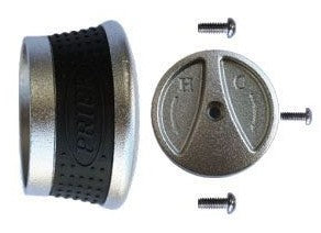 Prier Handle Kit for P-118 Single Handle Hot & Cold Wall Hydrant, Satin Nickel