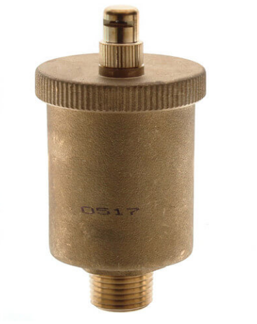 Caleffi 502243A Automatic Air Vent 1/2 Inch NPT Brass
