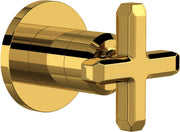 Rohl Apothecary Trim For Volume Control And Diverter in Unlacquered Brass - TAP18W1XMULB