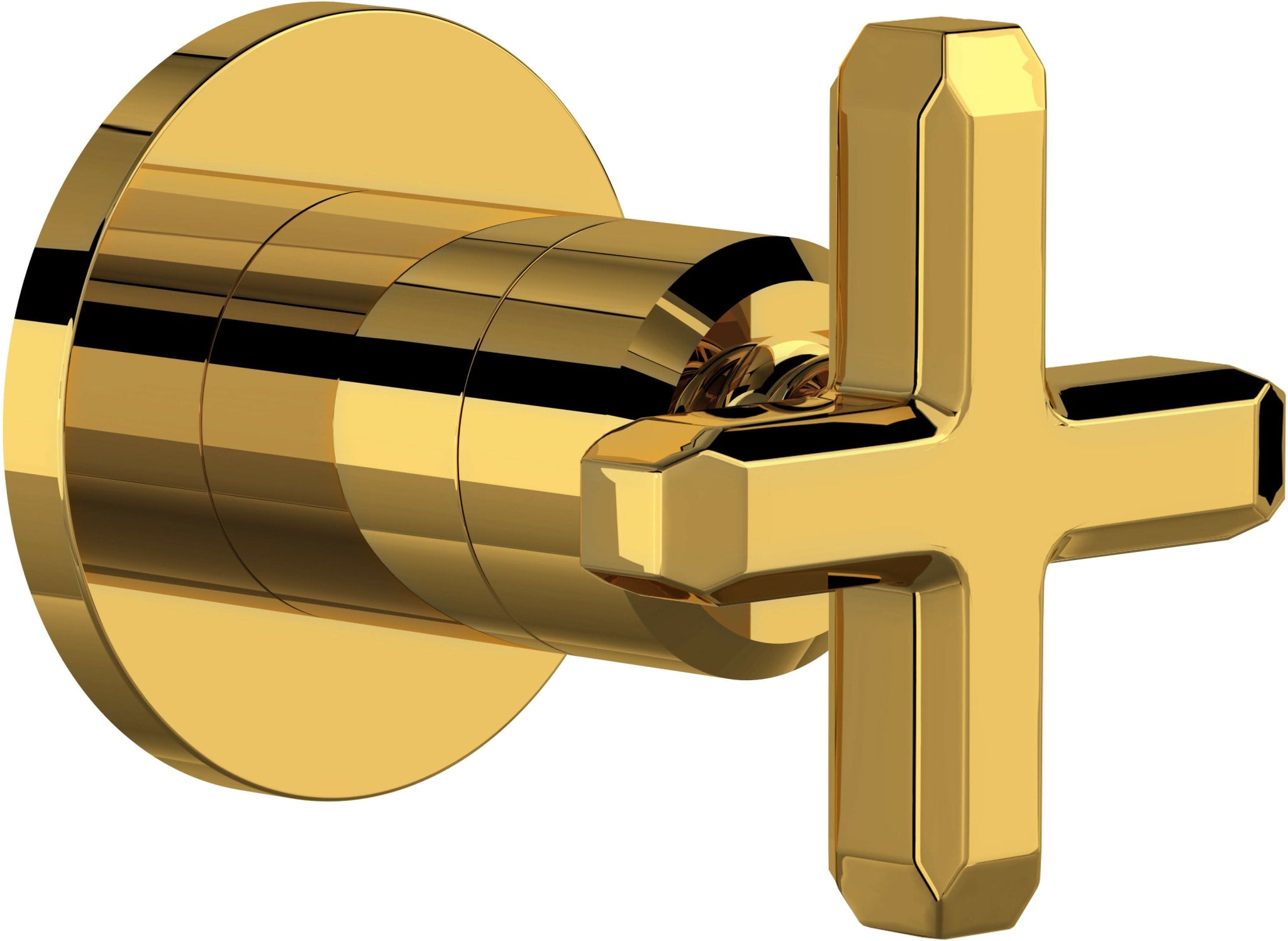 Rohl Apothecary Trim For Volume Control And Diverter in Unlacquered Brass - TAP18W1XMULB