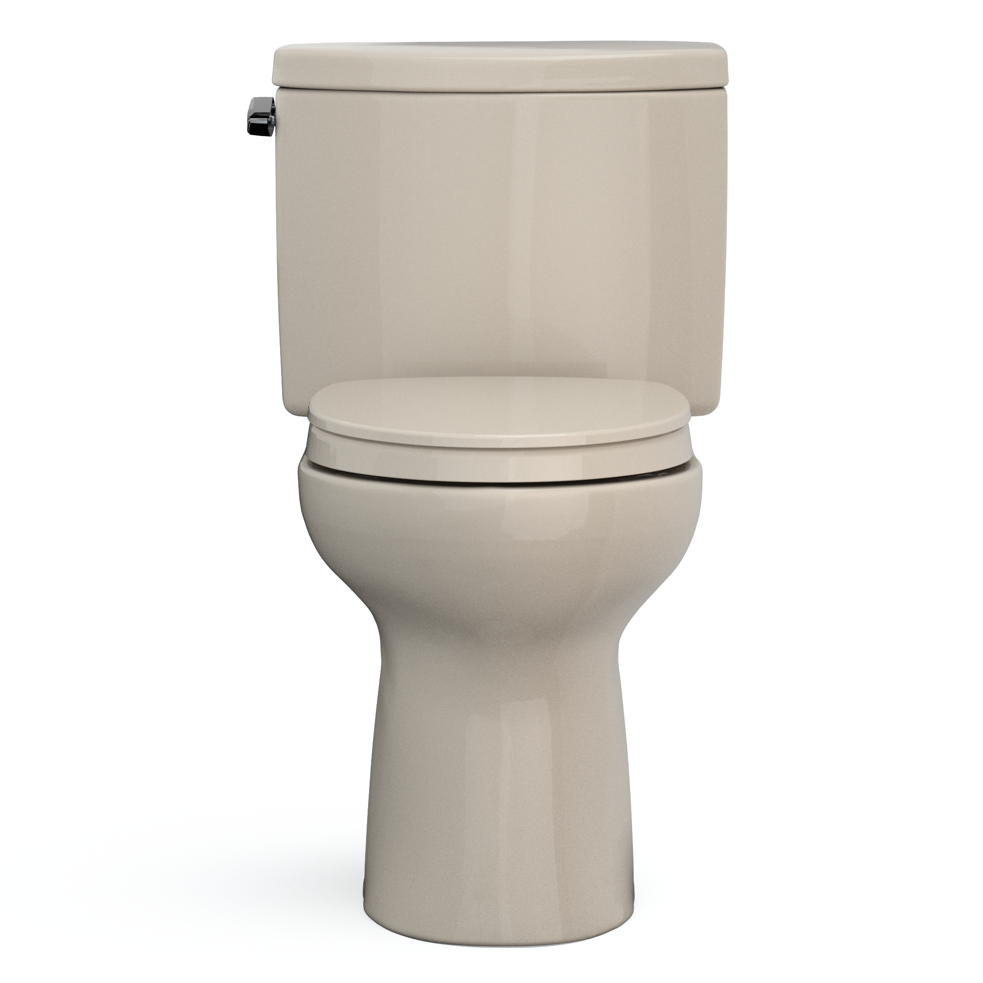 Toto Drake II Two Piece Elongated Auto Flush Washlet+ Ready Universal Height Toilet with CEFIONTECT 1.28 GPF with SS124 SoftClose Seat in Bone