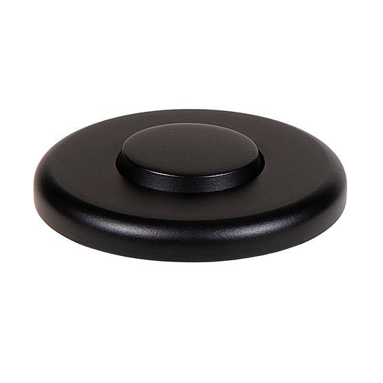InSinkErator Decorative Air Switch Push Button, Pioneer Style in Matte Black - 78664A-ISE