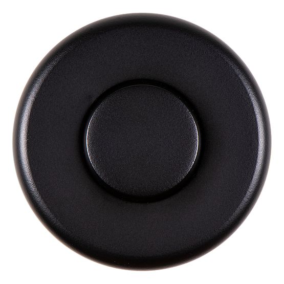 InSinkErator Decorative Air Switch Push Button, Pioneer Style in Matte Black - 78664A-ISE