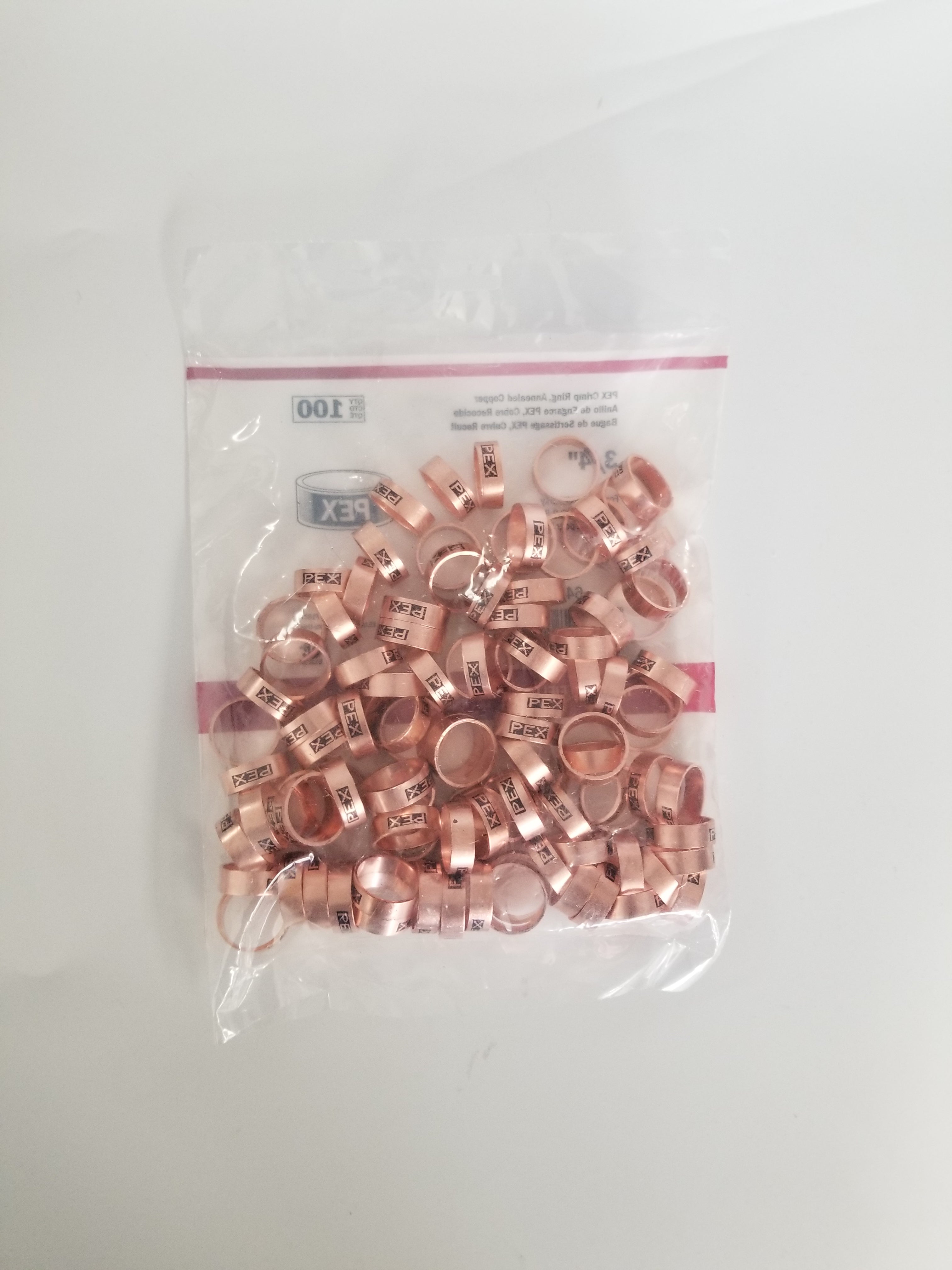 Sioux Chief 1" Copper Pex Ring - 1 Pack